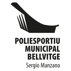 Logotipo PMB vertical negro sin fondo Poliesportiu Municipal Bellvitge