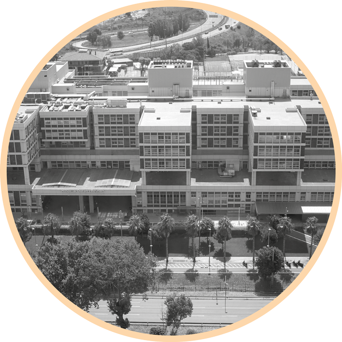 Vista aèria de l’Hospital Duran i Reynals, especialitzat en oncologia