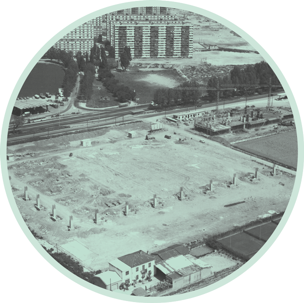 Construcció de l'Hospital Duran i Reynals. Foto: Hospital Universitari de Bellvitge